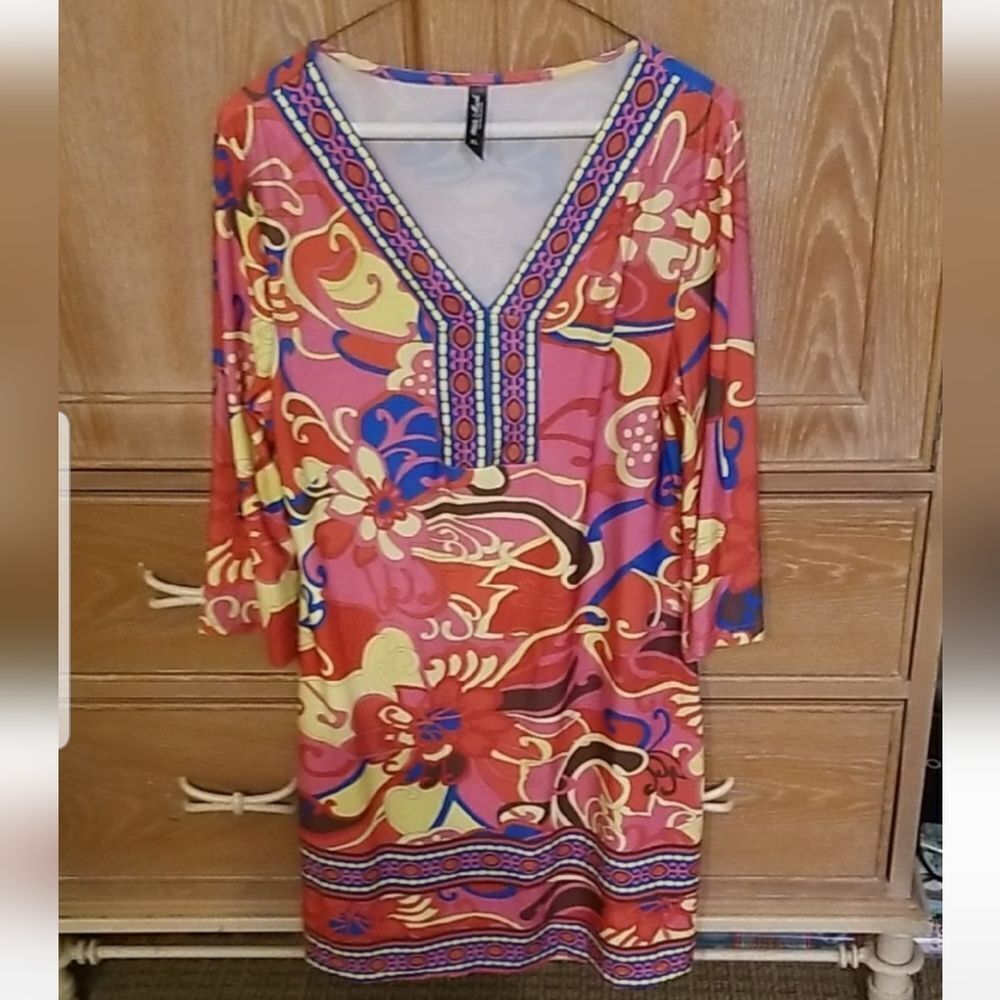 White Mark Multicolor Floral Dress!!! NWOT!!! GORGEOUS!!!